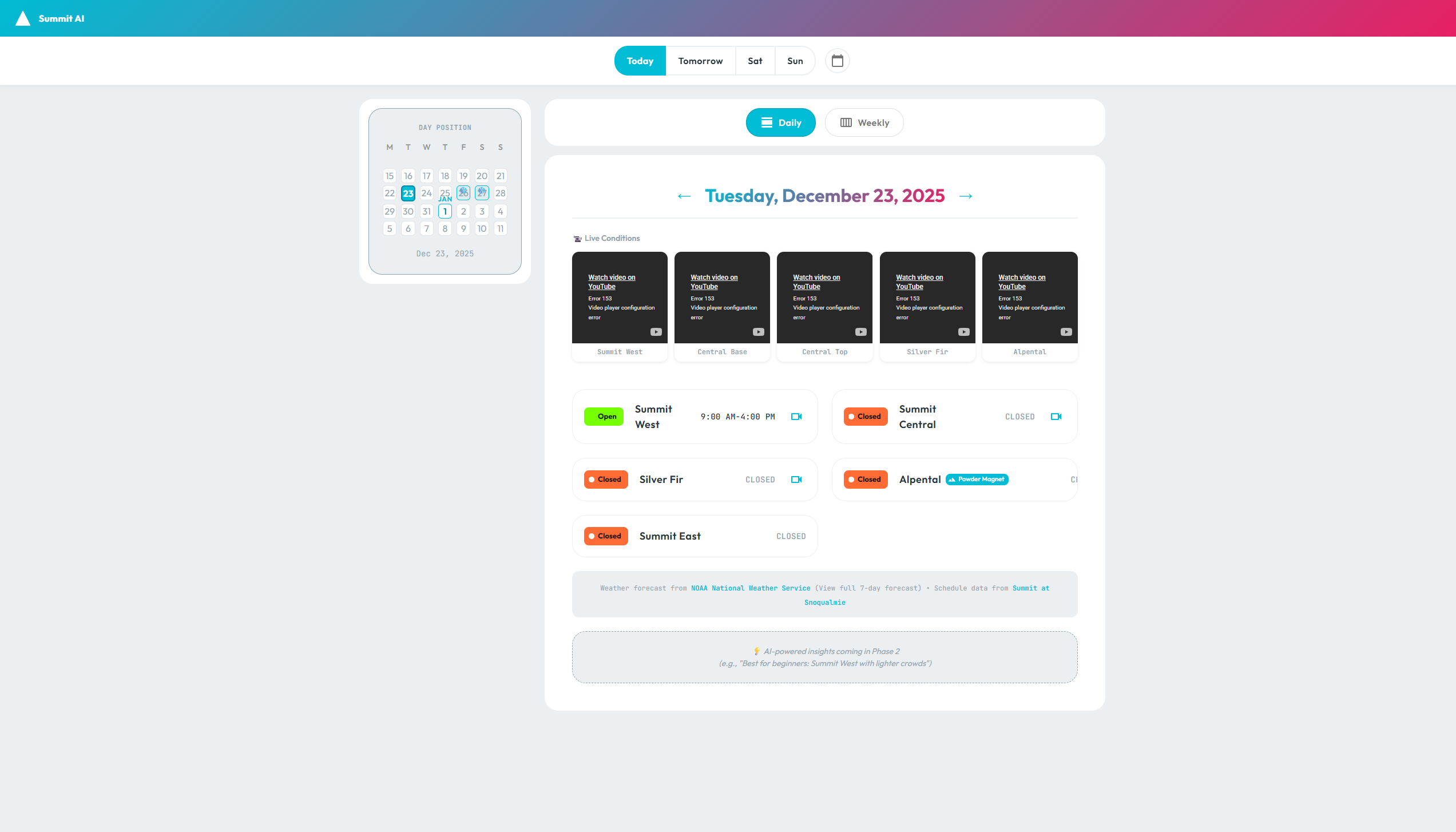 Summit AI Daily View